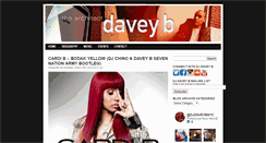 Desktop Screenshot of djdaveyb.com